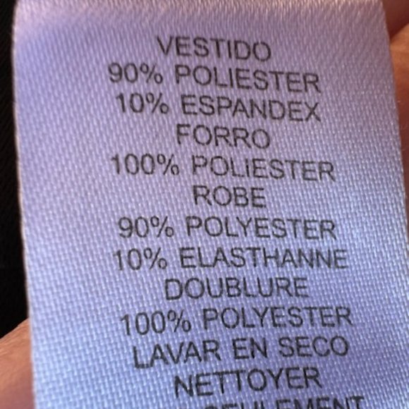 Jessica Simpson Black Layered Lace One Shoulder Dress Black Size 10 - Picture 9 of 10